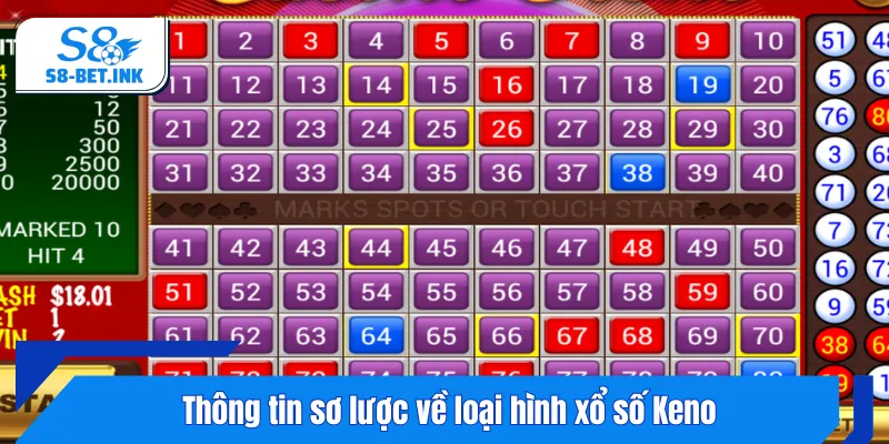 Một vài thông tin khái quát về xổ số Keno cần nắm