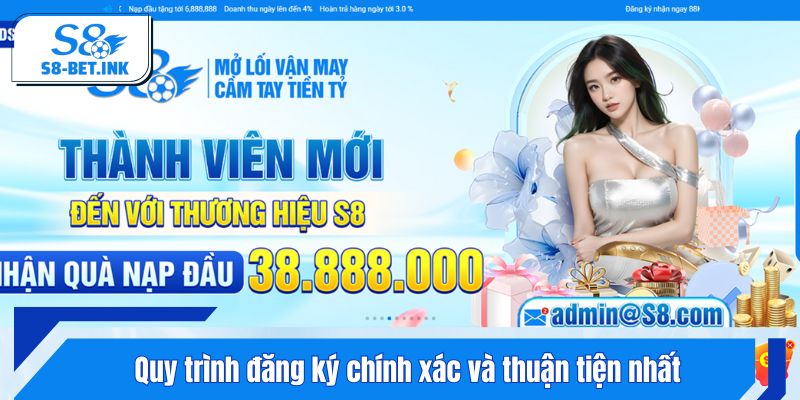 Quy trình đăng ký chính xác và thuận tiện nhất